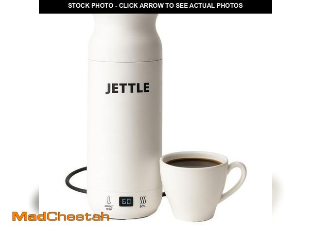 Lot 74-12050038 - Jettle Electric Kettle - Travel Portable Heater for Coffee Tea Milk Soup - Stainless Steel Travel Wa...
