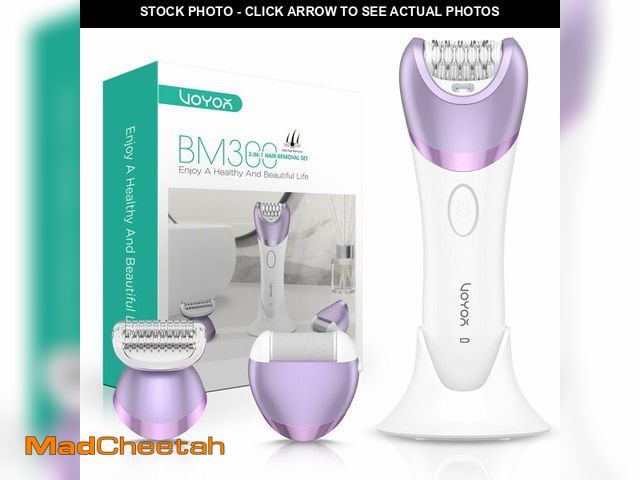 Lot 74-12718650 - VOYOR Epilator for Women, Cordless Epilators Hair Removal for Women, 3 in 1 Hair Removal Device for ...