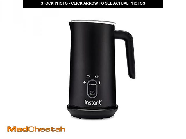 Lot 74-12396743 - Instant Pot Milk Frother, 4-in-1 Electric Milk Steamer, 10oz/295ml Automatic Hot and Cold Foam Maker...