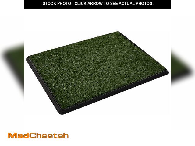 Lot 74-13800584 - Artificial Grass Puppy Pee Pad for Dogs and Small Pets - 20x25 Inch, Reusable 3-Layer Turf Pads for ...