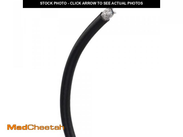 Lot 74-10893776 - 500 ft. 18 RG6 Quad Shield CU CATV CM/CL2 Coaxial Cable in Black - UNUSED
