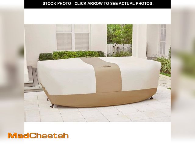 Lot 74-12516866 - Hampton Bay Chat Set Outdoor Patio Cover - UNUSED