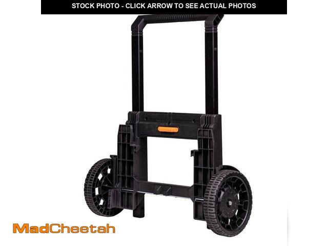 Lot 74-12663870 - RIDGID Pro Gear System Gen 2.0 Durable All Terrain Rolling Tool Box Attachment With 9 in. Heavy Duty...