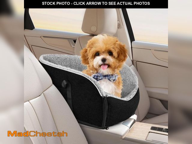 Lot 74-11548927 - DOflight Dog Car Seat for Small Dog Up to 12lbs, Middle Console Doggie Seat Puppy Car Seat,Small Pet...