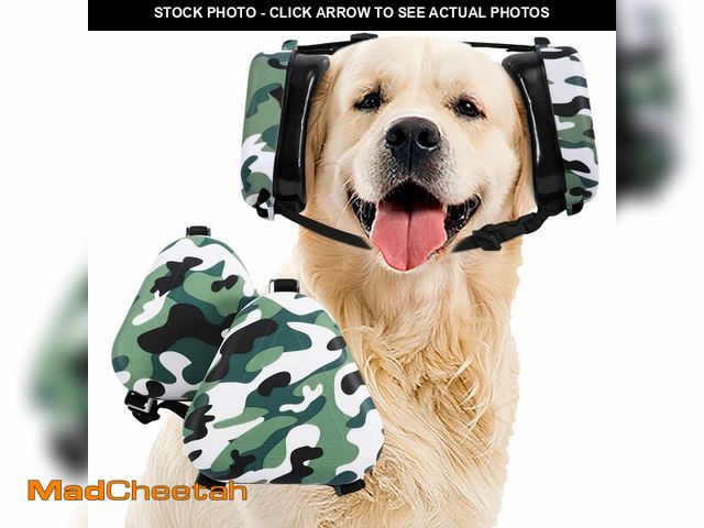 Lot 74-14425437 - Dog Ear Muffs Noise Protection,uaidie Noise Cancelling Headphones for Dogs, Ear Covers for Hearing P...