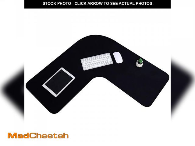 Lot 74-12432670 - Amylove l Shaped Mouse Corner Desk Pad Waterproof Large Rubber Corner Mouse Pad for Office Home l Sh...