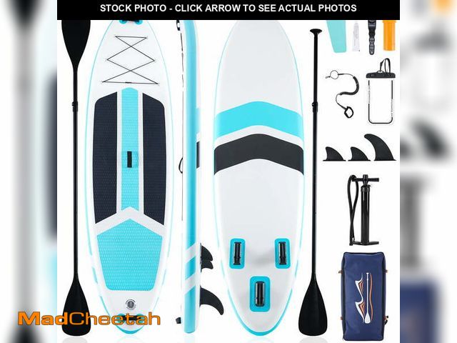 Lot 74-14324045 - Edx Inflatable Stand Up Paddle Boards 10 ft 5 in with Premium SUP Paddle Board Accessories, Wide Sta...