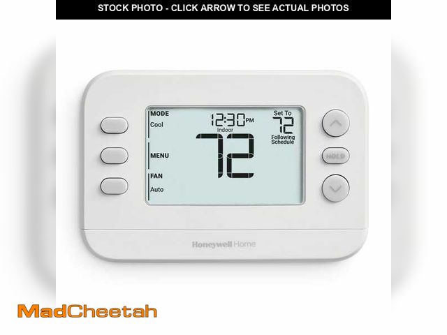 Lot 74-12921210 - *SCRATCHED* Honeywell Home X2P Programmable Thermostat, Single-Stage, 1-Heat/1-Cool, 5-2 Day Schedul...