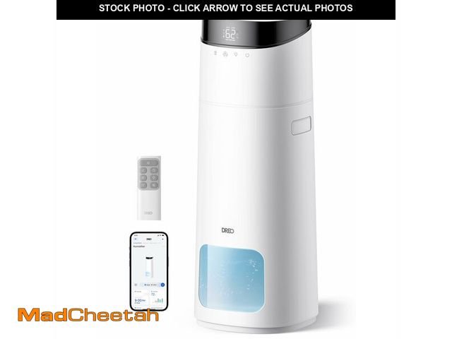 Lot 74-13767183 - DREO 16L Smart Humidifier Large Room 1000 ftÃÂ², 130H Cool Mist Air Humidifiers for Bedroom Plants ...