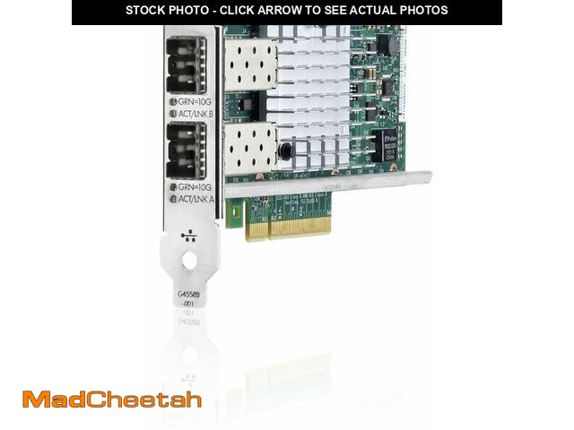 Lot 74-10902018 - HPE 665249-B21 560SFP+ Network Adapter PCI Express 2.0 x8 10 Gigabit Ethernet for ProLiant DL180 Gen...