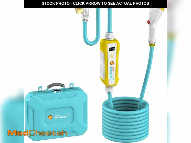 Lot 74-13089184 - Shell Level 2 EV Charger, 40A ETL Certified Energy Star EV Charger, Home/Outdoor Portable Charging S...