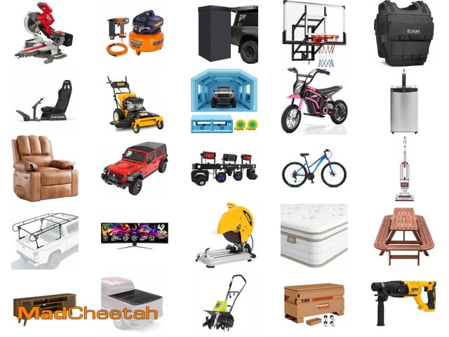 MadCheetah Holland - Overstock, Returns - Home Furnishings, Sports Equipment, Tools and Home Improvement - August 20, 2026
