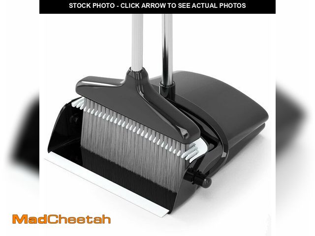 Lot 74-10822787 - Broom with Dustpan Combo Set (54Ã¢â¬Â) Long Handle Household Dust Pan for Home Office Kitchen Clea...