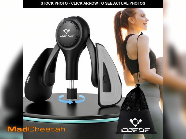 Lot 74-14214265 - Thigh Trainer for Women, 15-70LB Adjustable Resistance Inner Thigh Exerciser for Pelvic Floor Muscle...