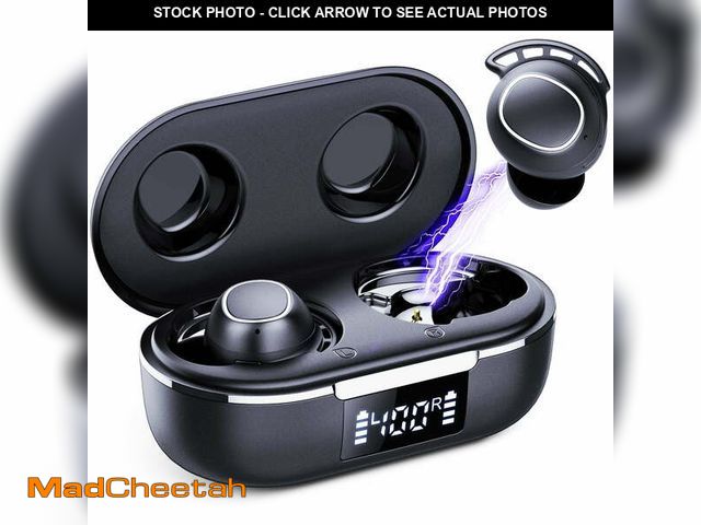 Lot 74-13053533 - Wireless Ear Buds with 60 Hours Playtime, in Ear Headphones IPX8 Waterproof Bluetooth V5.3 Stereo Ea...