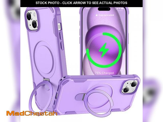 Lot 74-12434302 - CHAOFEnG Designed for iPhone 15 Case with Magnetic Stand [Military Drop Protection][Compatible with ...