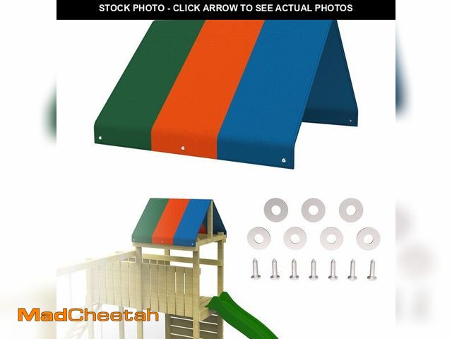 Lot 74-14151705 - Playset Canopy Replacement,52Ã¢â¬Å x 94Ã¢â¬Â Playground Canopy,Swing Set Replacement Tarp for Sw...