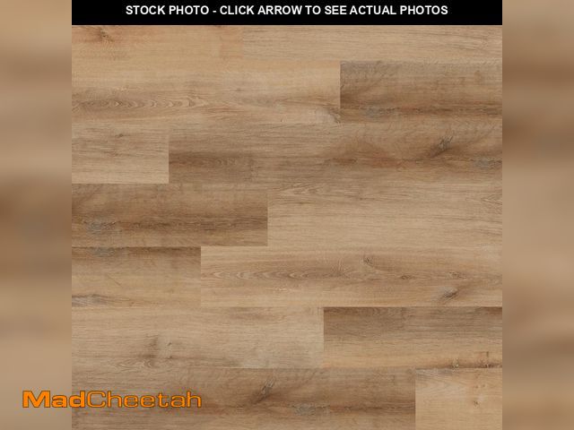 Lot 74-14447632 - Lifeproof Fresh Oak 6 MIL x 8.7 in. W x 48 in. L Click Lock Waterproof Luxury Vinyl Plank Flooring (...