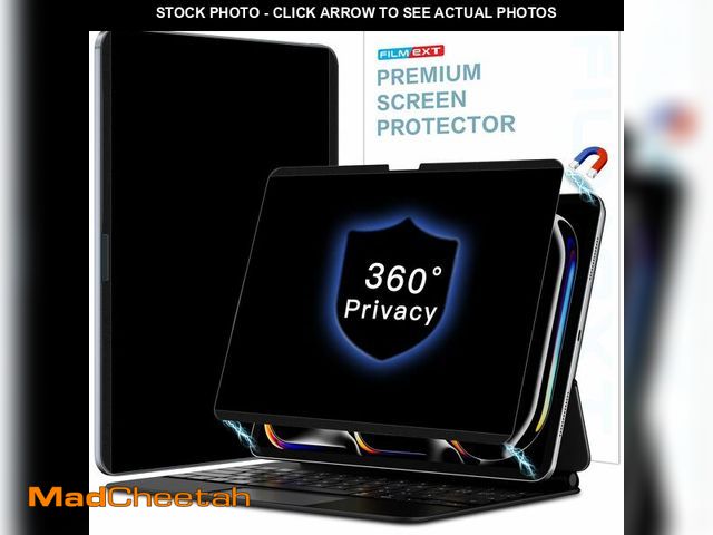 Lot 74-13993347 - Magnetic 4 Way Privacy Screen for iPad Pro 11 inch M5 M4 (6th/5th Generation,2025/2024),Removable iP...
