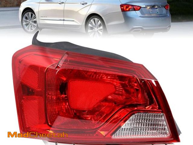 Lot 74-12328690 - Lochnchn Rear Tail Lights Compatible with Chevy Impala 2014-2020 Outer Taillight Assembly Brake Lamp...