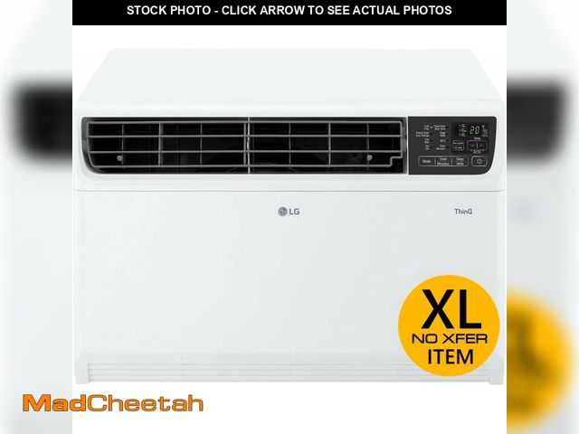 Lot 74-13071473 - LG 14,000 BTU DUAL Inverter Smart Window Air Conditioner, 115V, Cools 800 Sq. Ft. for Bedroom, Livin...