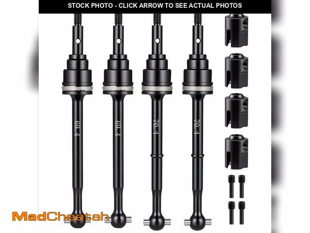 Lot 74-14210954 - LSG Steel Front Rear CVD Driveshaft for 1/16 Tra-xxas Mini XRT Heavy Duty Drive Shafts Kit with Driv...
