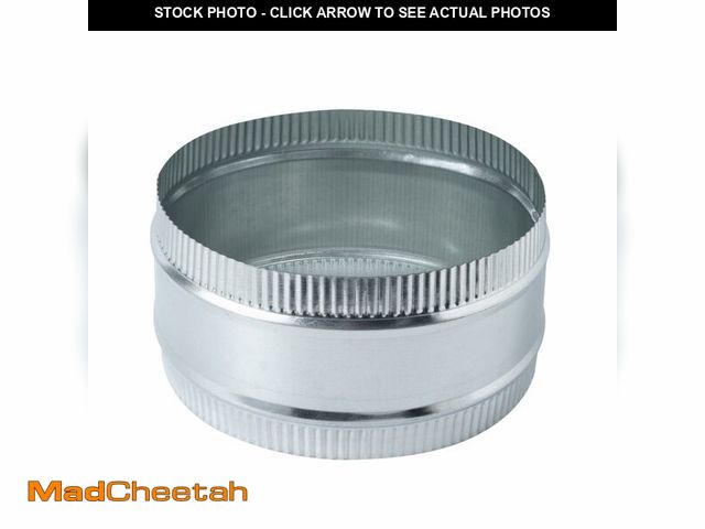 Lot 74-14274772 - ZOWZEA 8 Inch Round Galvanized Steel Duct Connector - Metal Ventilation Pipe Coupler - Dryer Vent Ho...