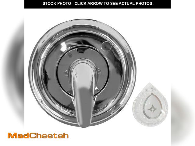 Lot 74-12676591 - DANCO 2-Handle Tub and Shower Faucet in Chrome For Moen (Valve Not Included) - UNUSED