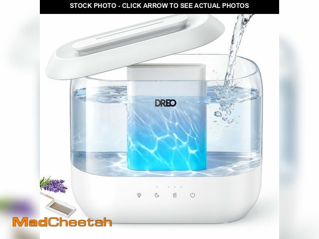 Lot 74-13583094 - Dreo Humidifiers for Bedroom, 4L Top Fill for Large Room, 36H Runtime, 28 dB Quiet Supersized Cool M...