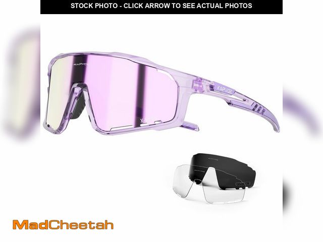 Lot 74-14382010 - KAPVOE Polarized Cycling Glasses Men Women Mountain Bike Sunglasses MTB Glasses TR90 Sport Biking Su...