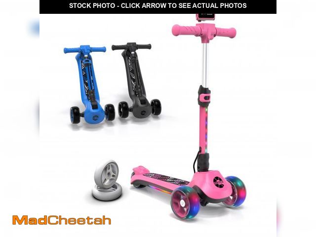 Lot 74-12378301 - Electric T500 3 Wheel Electric Scooter for Kids - UNUSED