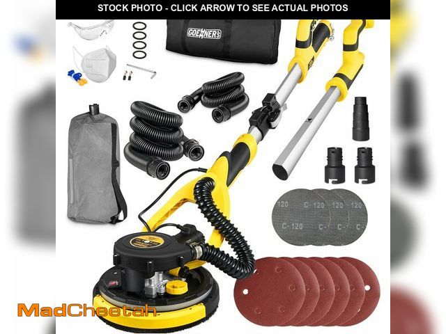 Lot 74-14600593 - Drywall Sander, Powerful Electric Drywall Sander with Vacuum, 99% Dust Absorption Dust-free Design, ...