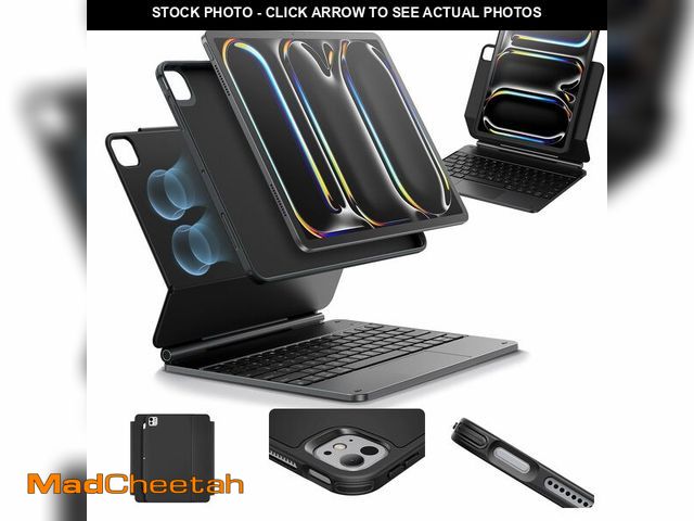 Lot 74-13960140 - ESR iPad Pro 11 Inch Case with Keyboard (M5/M4, 2025/2024), iPad Pro 11(5th) Keyboard Case with Easy...