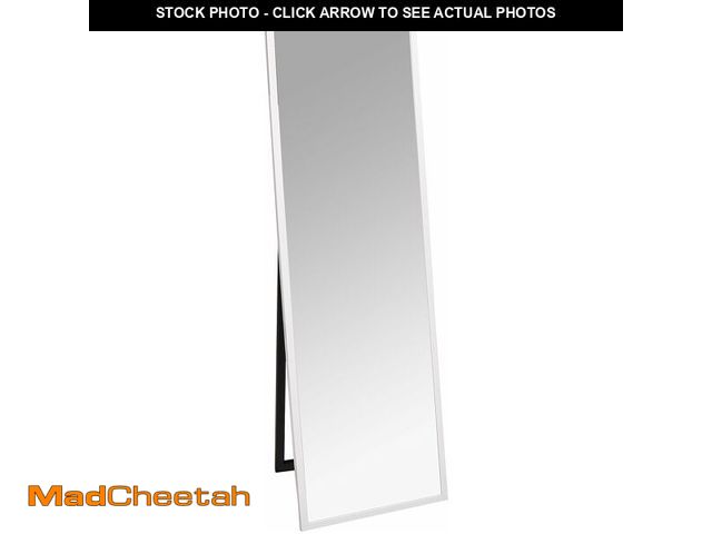 Lot 74-14068030 - Everly Hart Collection Gallery Solutions 58" L x 17.5"W Framed Free Standing Full Length Mirror with...