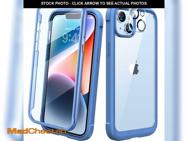 Lot 74-12699926 - Diaclara Designed for iPhone 14 Case, Full Body Rugged Case with Built-in Touch Sensitive Anti-Scrat...