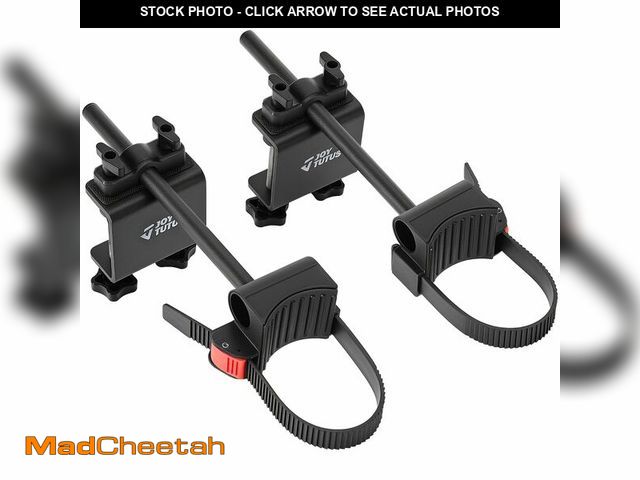 Lot 74-14298531 - JOYTUTUS Truck Bed Bike Rack Mount, Bike Rack for Pickup Truck Bed, No Remove Tire, Anti-Wobble Bike...
