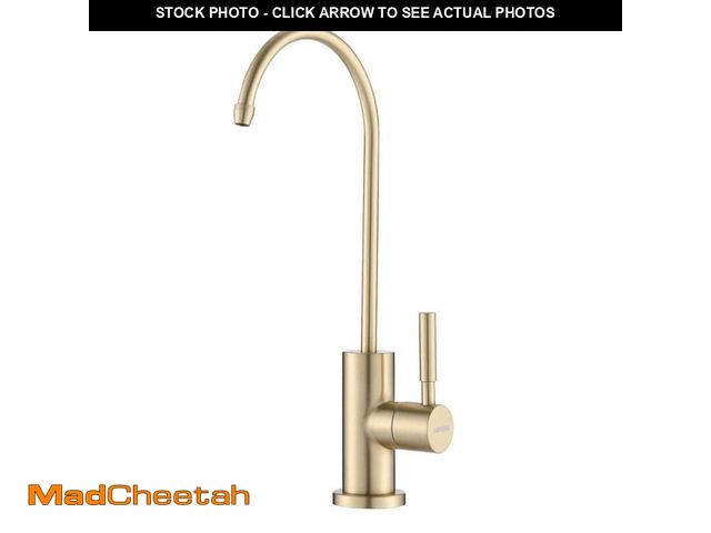Lot 74-14223607 - Tahanbath Single Handle Free Drinking Pull Down Sprayer Kitchen Faucet with Spot Resistant in Stainl...