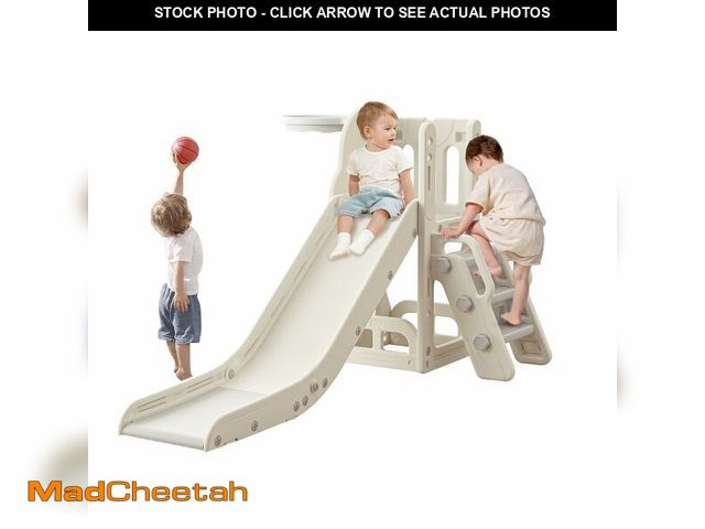 Lot 74-13802833 - Baotree Toddler Slide,Kids Climber Slide with Storage Space and Non-Slip Steps,Indoor Outdoor Playse...