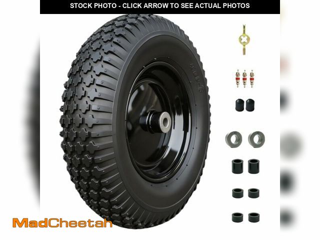 Lot 74-14313981 - (MISSING HARDWARE) 15"x4.80/4.00-8 Pneumatic Tire and Wheel Assembly - USED
