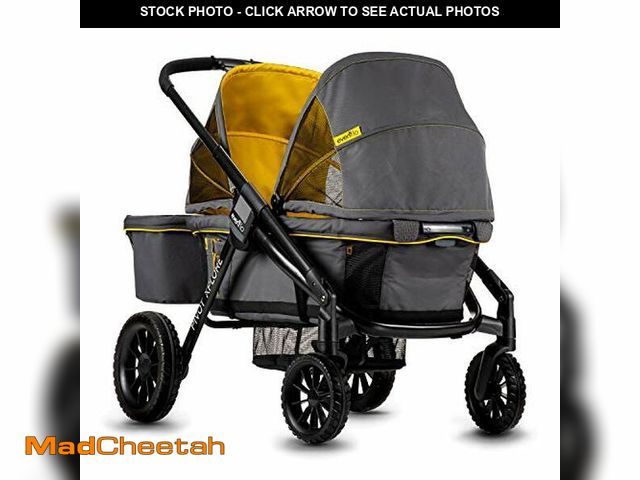 Lot 74-12760095 - Evenflo Pivot Xplore All-Terrain Stroller Wagon (Adventurer Gray) - USED