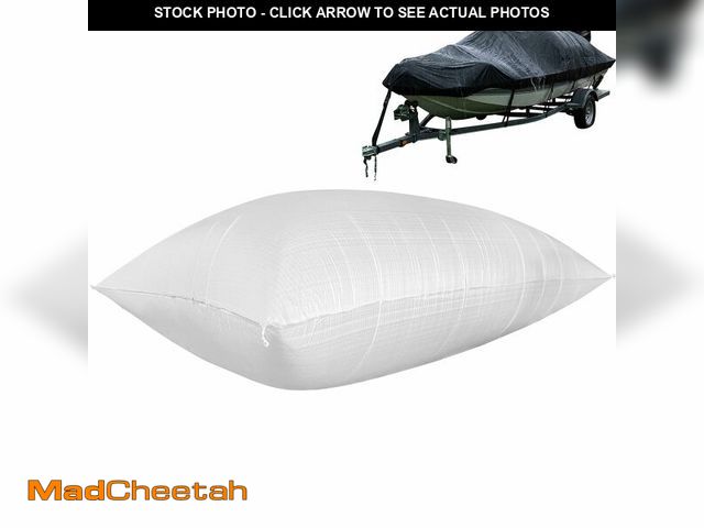 Lot 74-14385055 - Shupakul 87 x 37 Inch Boat Cover Support Airbag, Double-Layer Boat Cover Air Pillow, Heavy Duty Infl...