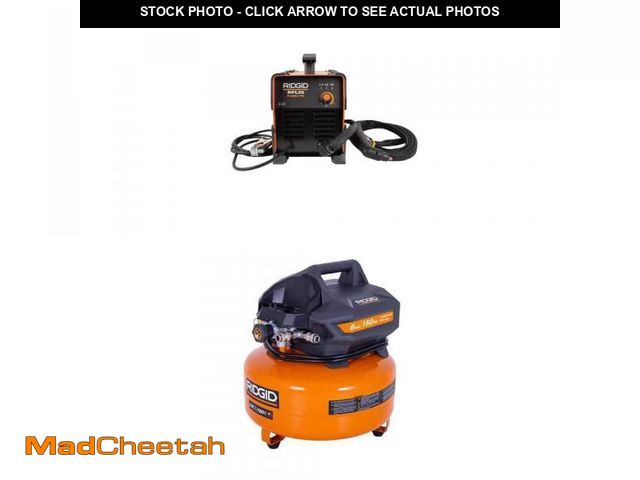 Lot 74-12087038 - RIDGID 6 Gal. Portable Electric Pancake Air Compressor - UNUSED