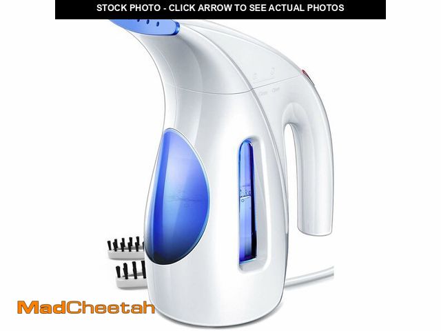 Lot 74-13715620 - HiLIFE Steamer for Clothes, Portable Handheld Clothing Steamer, 240ml Big Capacity, 700W, Strong Pow...