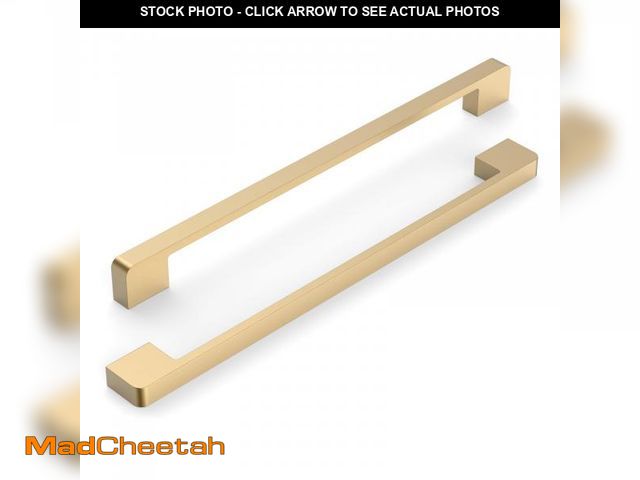 Lot 74-11552355 - KNOKLOCK 10 Pack 8.8 Inch(224mm) Kitchen Cabinet Handles Champagne Bronze Cabinet Pulls Kitchen Cabi...