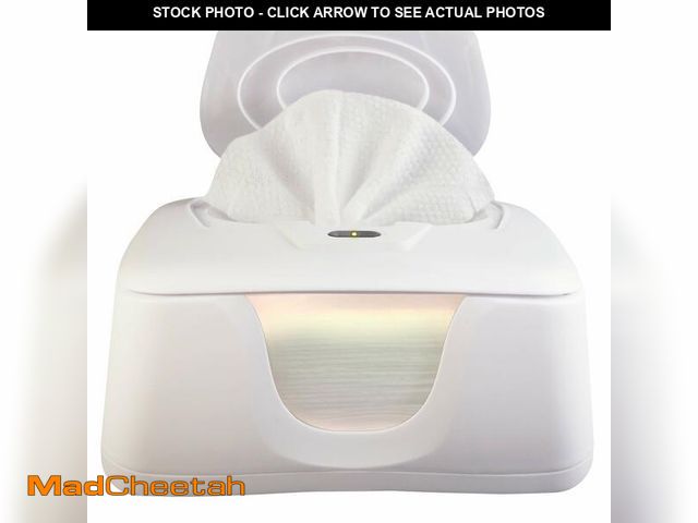 Lot 74-12712373 - GOGO Pure Baby Wet Wipe Warmer and Wet Wipe Dispenser, Advanced Features - 4 Bright Auto Off LED Amp...