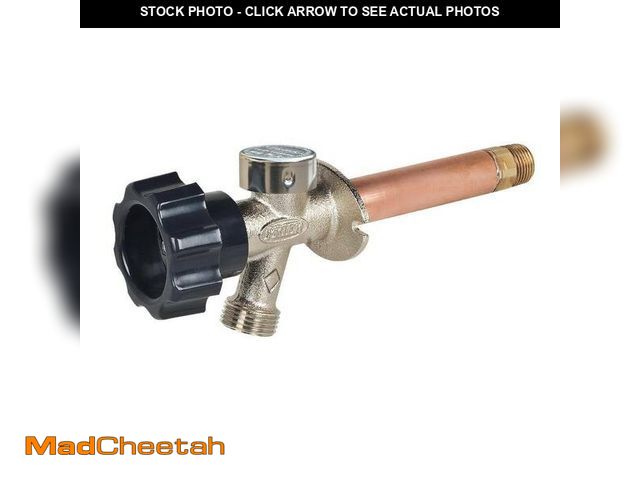 Lot 74-12784104 - Prier Products 1/2 in. x 8 in. Brass MPT x SWT Half-Turn Frost Free Anti-Siphon Outdoor Sillcock Val...