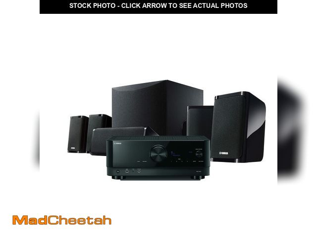 Lot 74-12662805 - Yamaha YHT-5960U Home Theater System with 8K HDMI and MusicCast - UNUSED