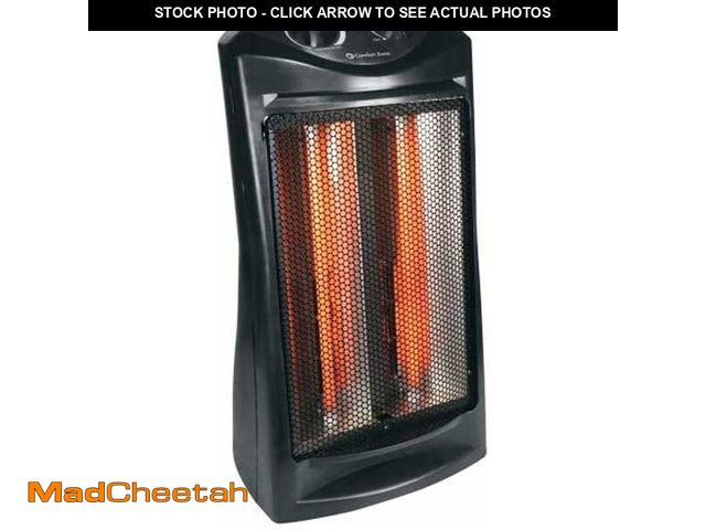 Lot 74-13733629 - Comfort Zone Space Heaters for Indoor Use, Portable Electric Heater, Adjustable Thermostat, Infrared...