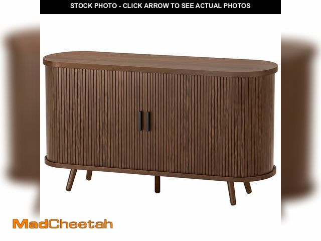 Lot 74-12694104 - DWVO Kitchen Pantry/Wood Kitchen Storage with Adjustable Shelves/Bookcase Cabinet with Storage for D...