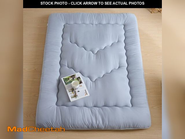 Lot 74-13709840 - Ingdgnoso Japanese Floor Mattress, 4" Thicken Futon Mattress Tatami Mat, High Density Foam Support f...